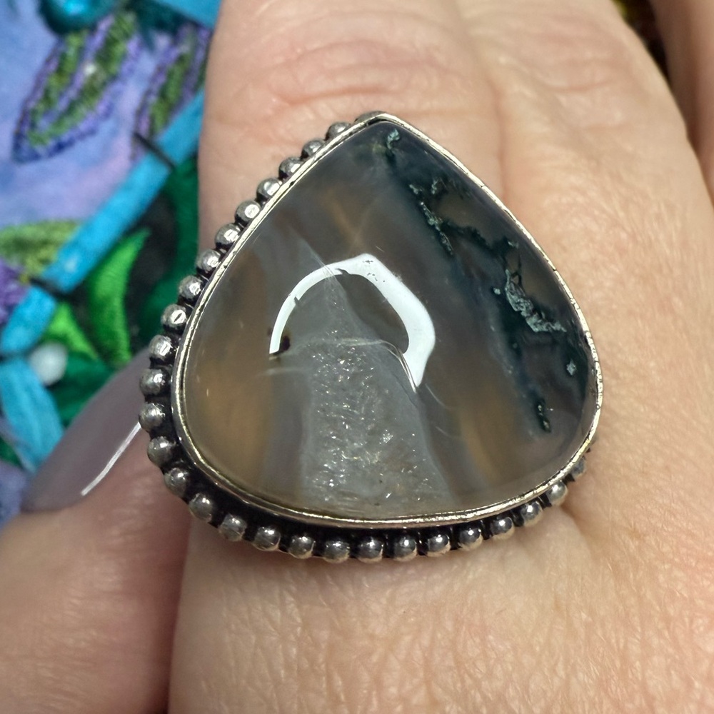Montana Agate ring 9